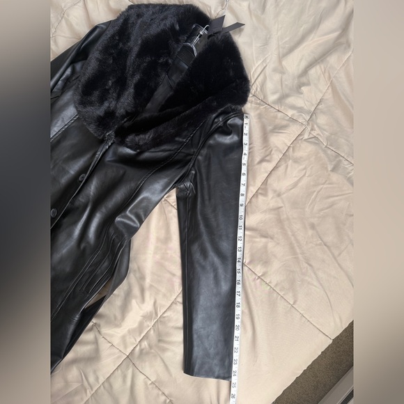 🌟 Chic Vegan Leather Trench Coat by BLANKNYC 🌟 - Picture 8 of 8